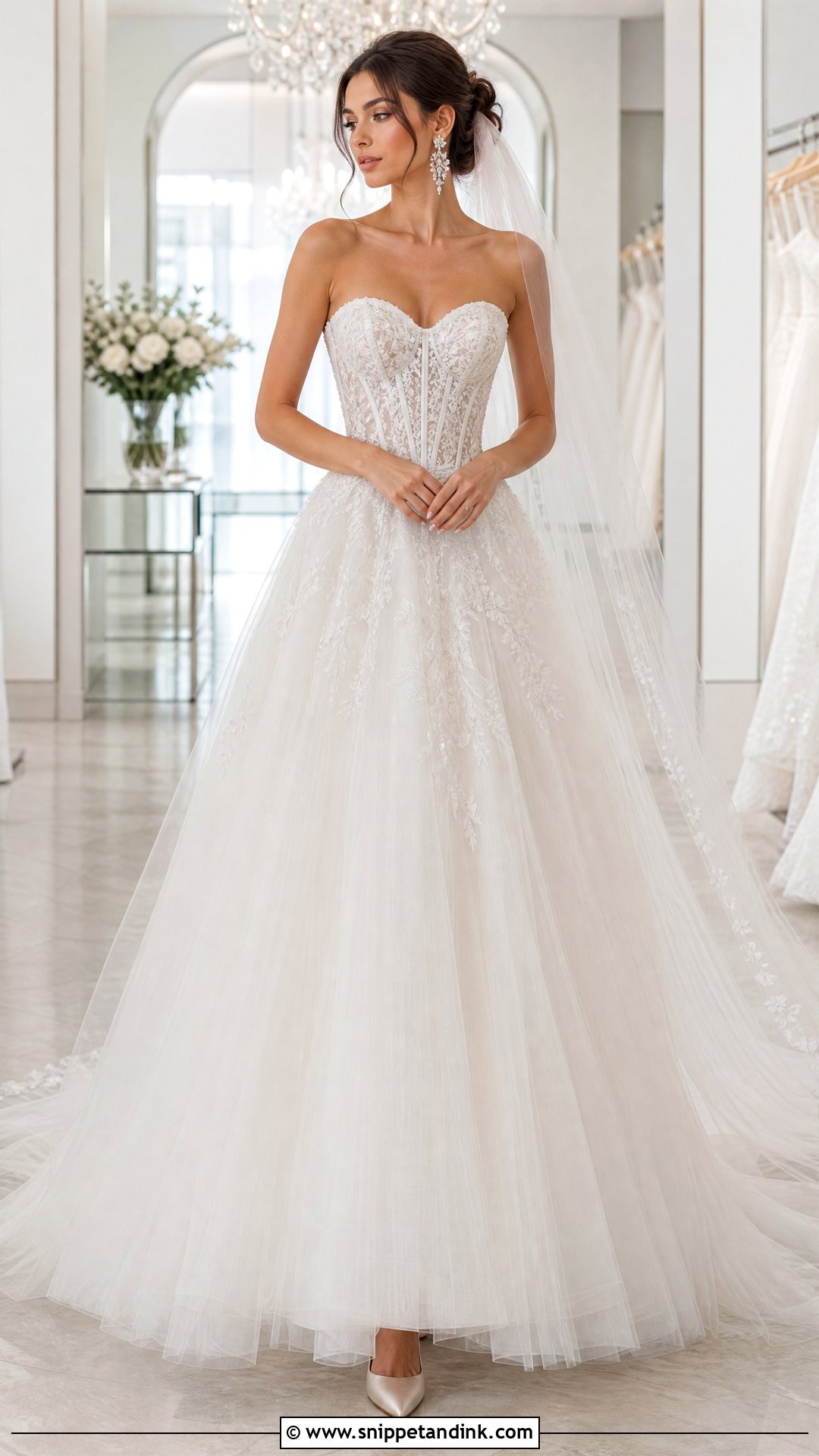 Corset Tulle Wedding Dress - Snippet and Ink - 20 Wedding Dress Pictures Ideas