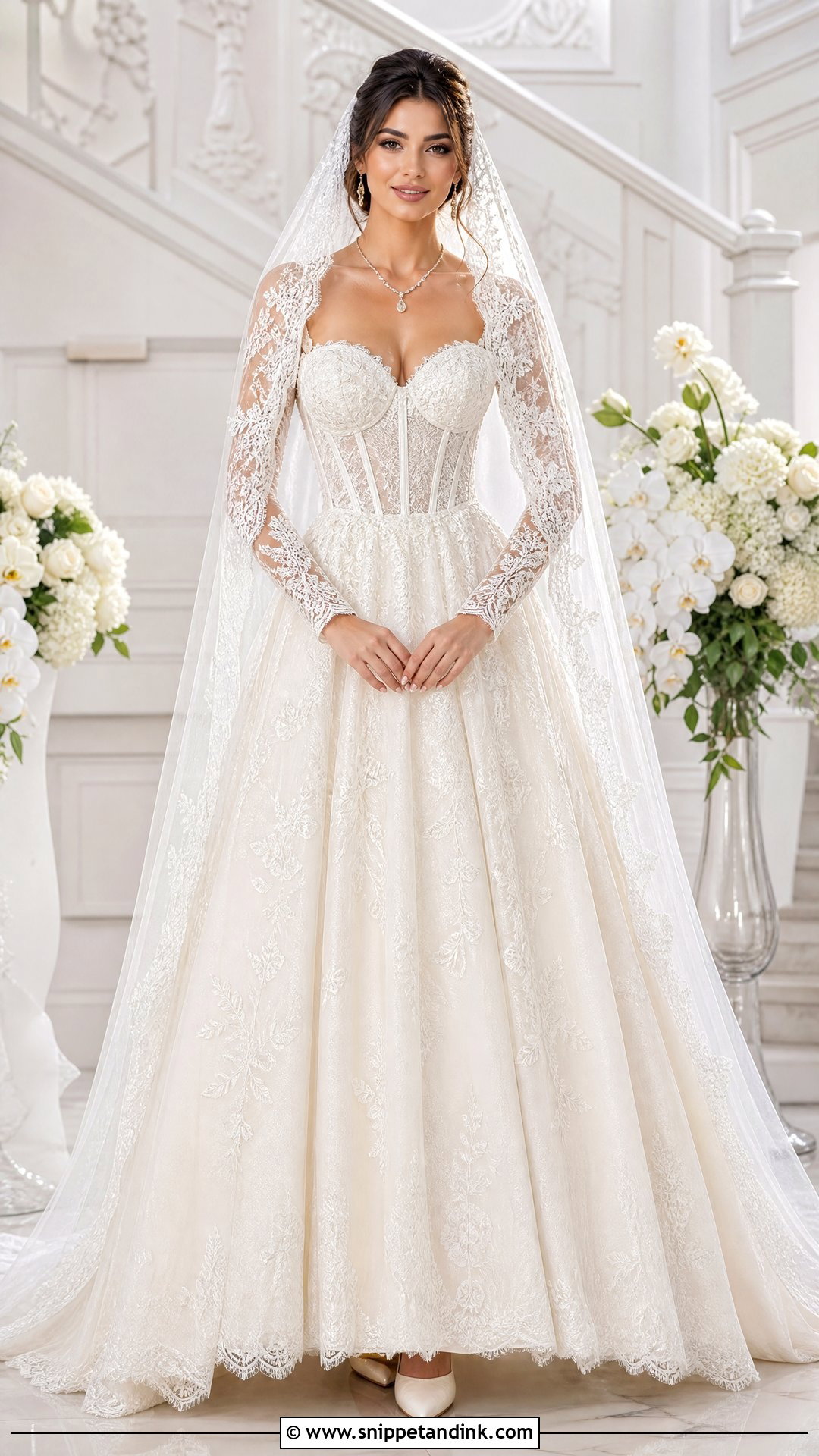 Corset Turkish Bridal Dress - Snippet and Ink - 25 Turkish Bridal Dresses