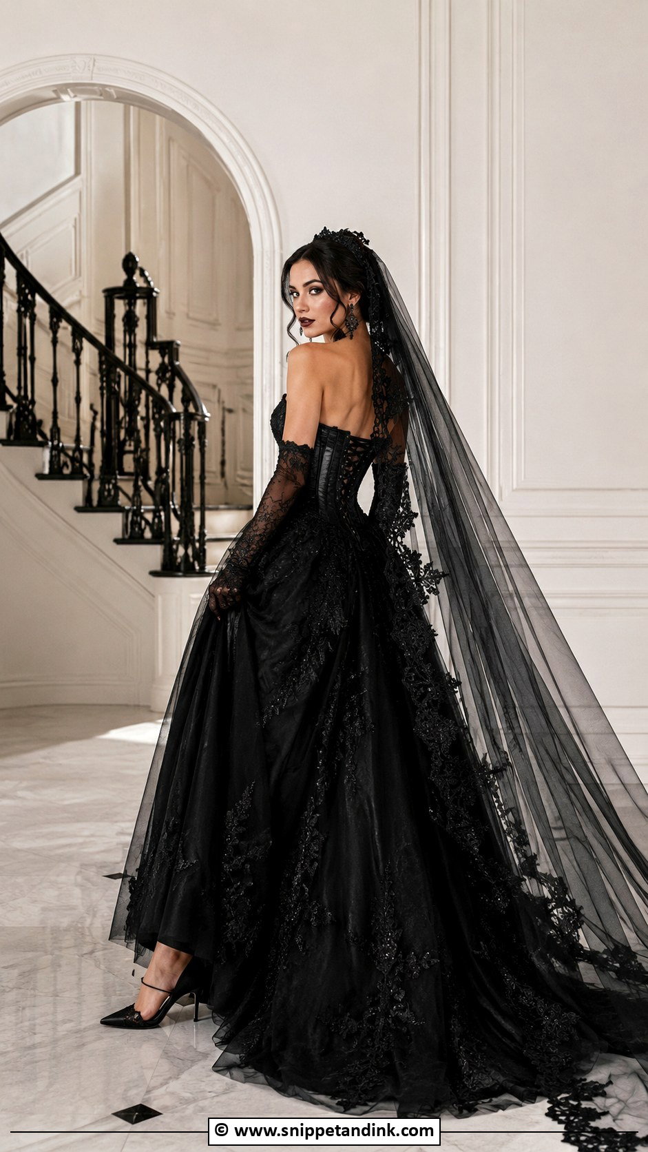 Corset Vampire Wedding Dress - Snippet and Ink - 25 Vampire Wedding Dress Ideas