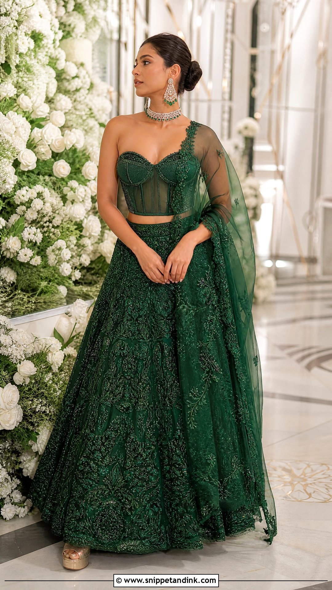 Corset Wedding Blouse Design - Snippet and Ink - 20 Wedding Blouse Design Ideas