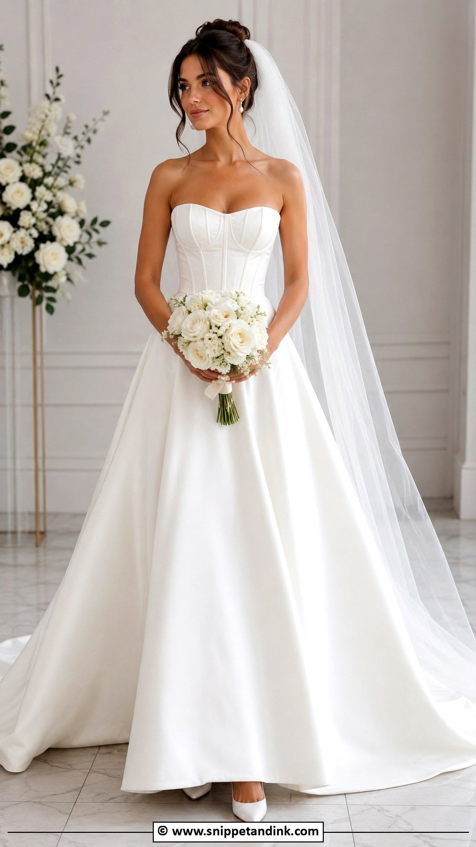 Corset Wedding Dress - Snippet and Ink - 30 Classy Timeless Wedding Dress Ideas