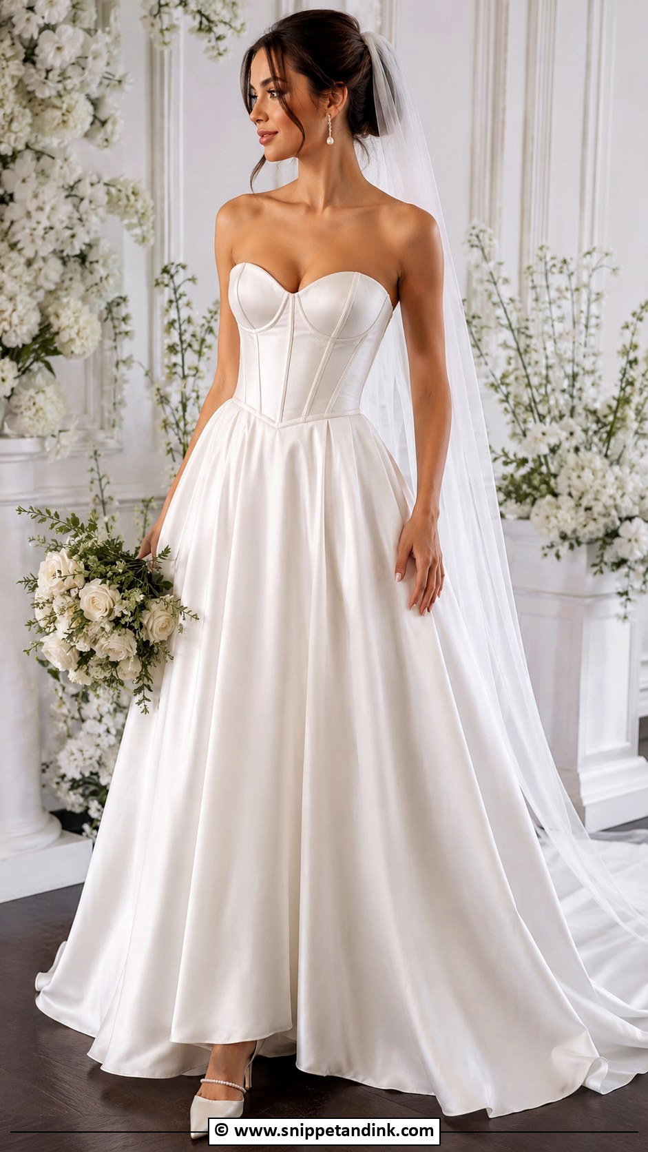 Corset Wedding Dress - Snippet and Ink - 25 Classy Wedding Dresses