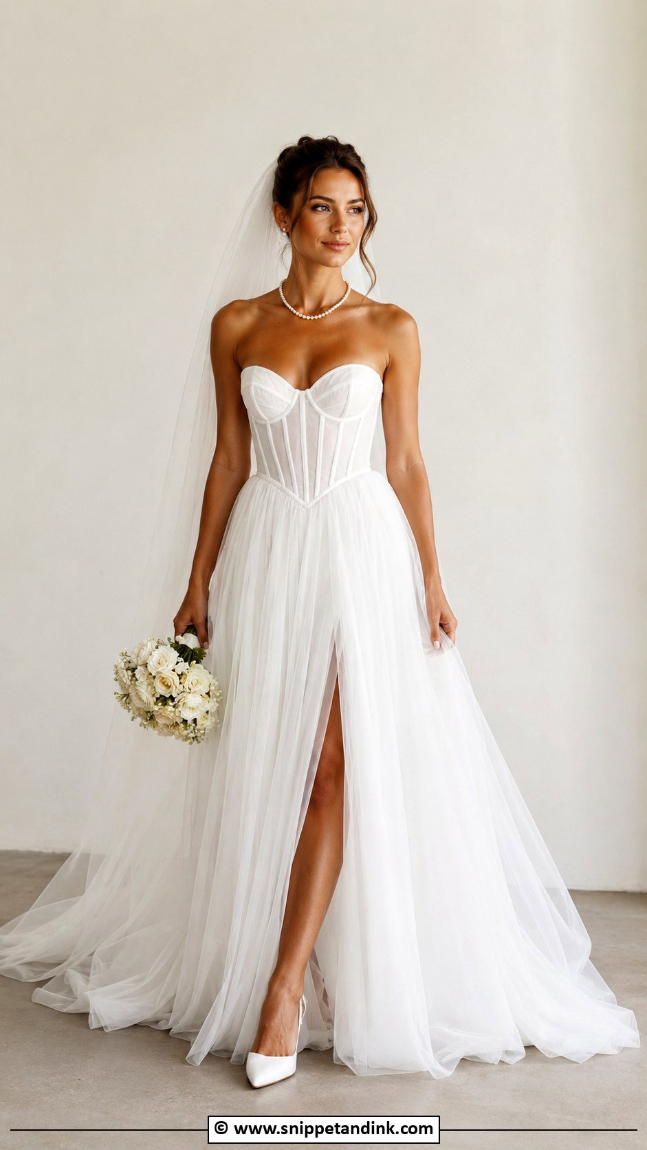 Corset Wedding Dress - Snippet and Ink - 30 Romantic Wedding Dress Ideas