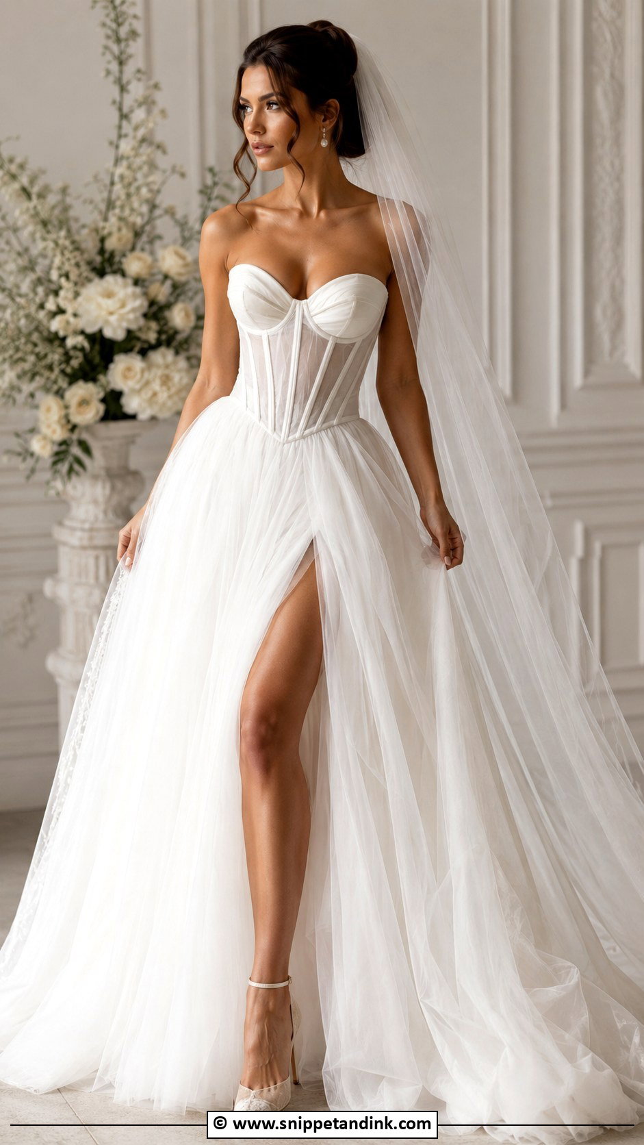 Corset Wedding Dress - Snippet and Ink - 30 Stylish Wedding Dresses