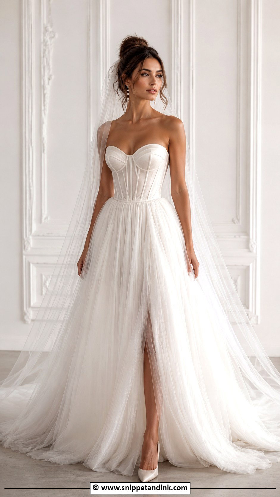 Corset Wedding Dress - Snippet and Ink - 30 Wedding Dress 2025 Ideas
