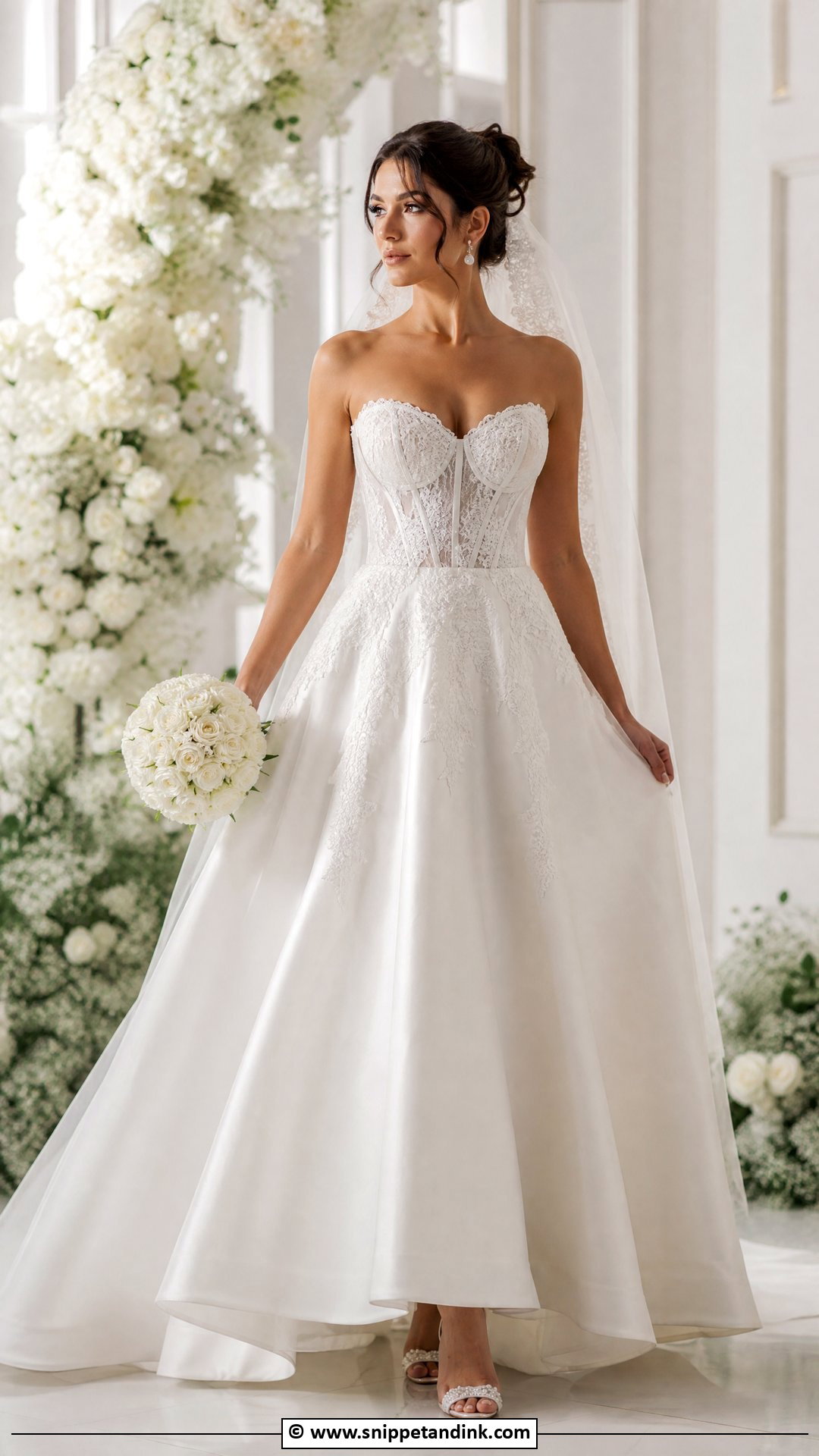 Corset Wedding Dress - Snippet and Ink - 35 Classy Elegant Wedding Dress Ideas