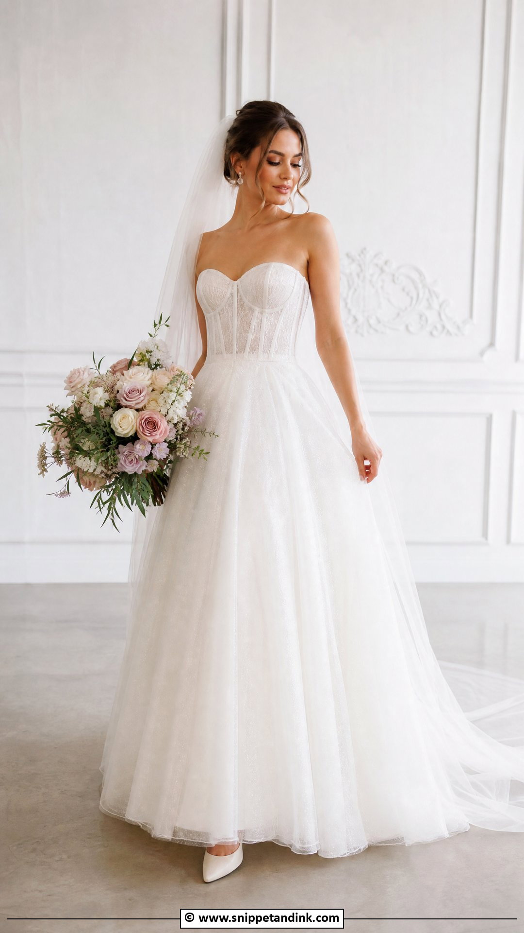 Corset Wedding Dress - Snippet and Ink - 35 Dreamy Wedding Dress Ideas