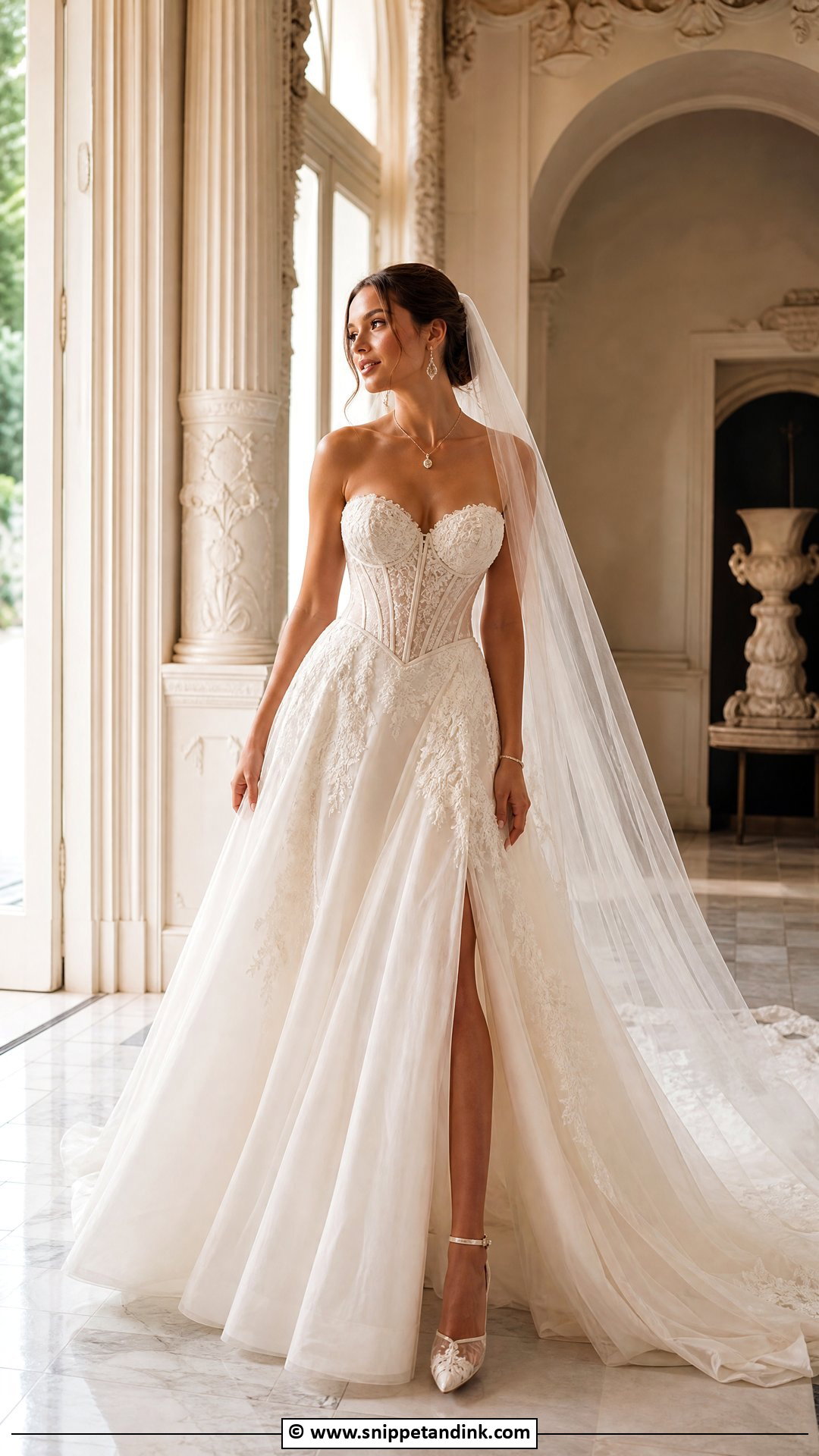 Corset Wedding Dress - Snippet and Ink - 35 Dream Wedding Dresses