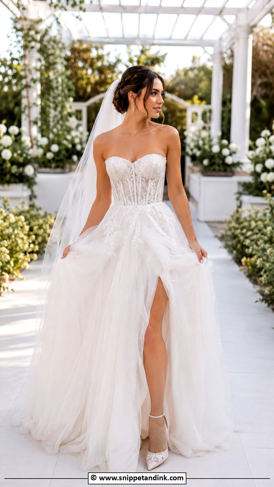 Corset Wedding Dress - Snippet and Ink - 35 Wedding Dress Ideas