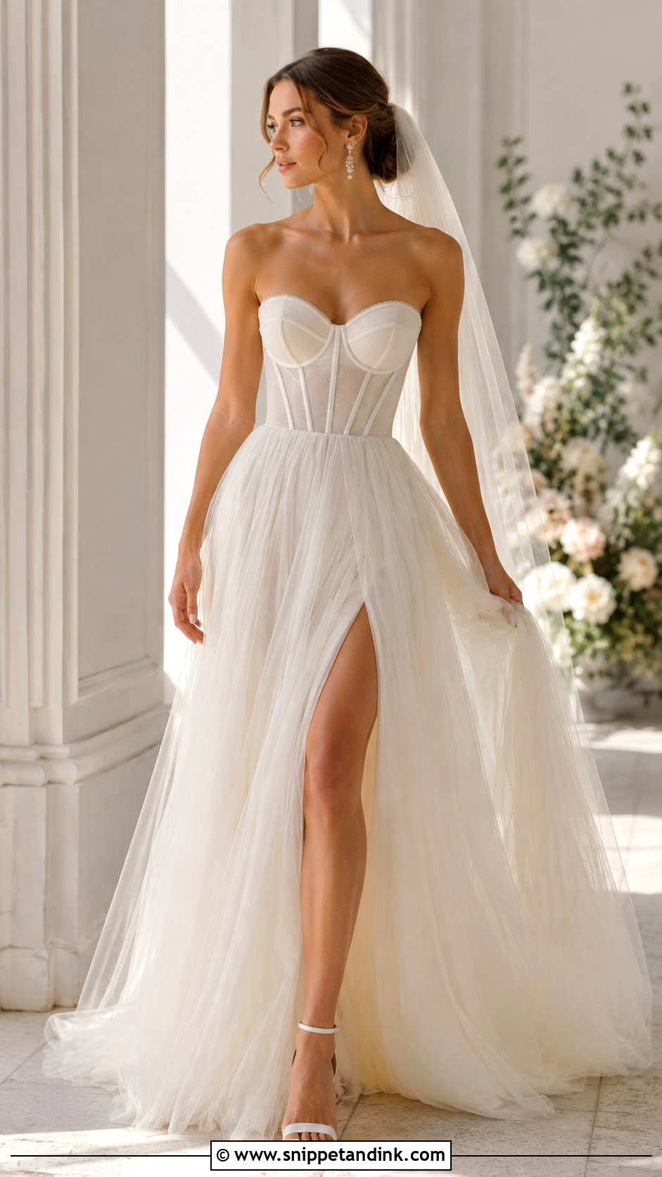 Corset Wedding Dress - Snippet and Ink - 25 Bride Wedding Dress Ideas