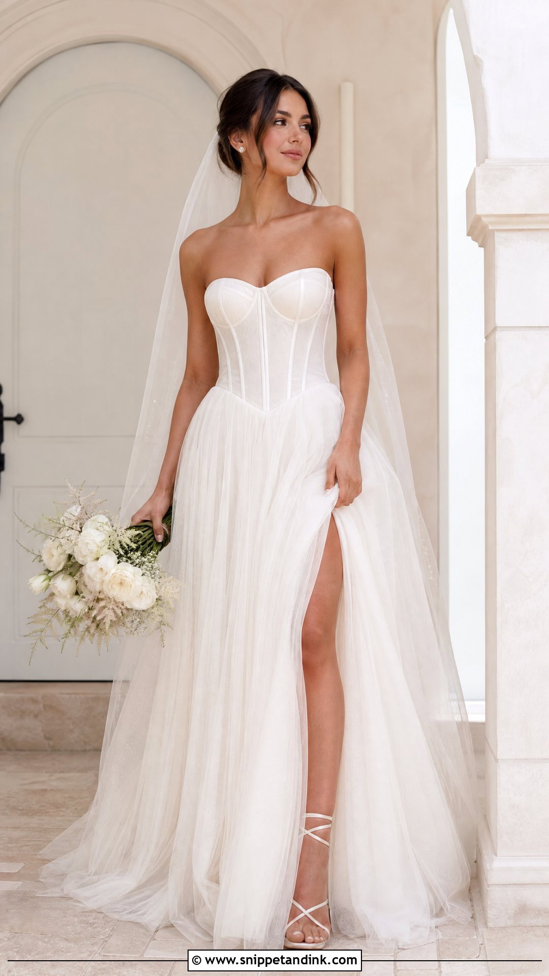 Corset Wedding Dress - Snippet and Ink - 25 Cool Wedding Dresses