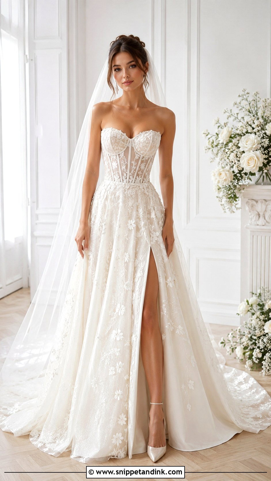 Corset Wedding Dress - Snippet and Ink - 30 Best Wedding Dresses