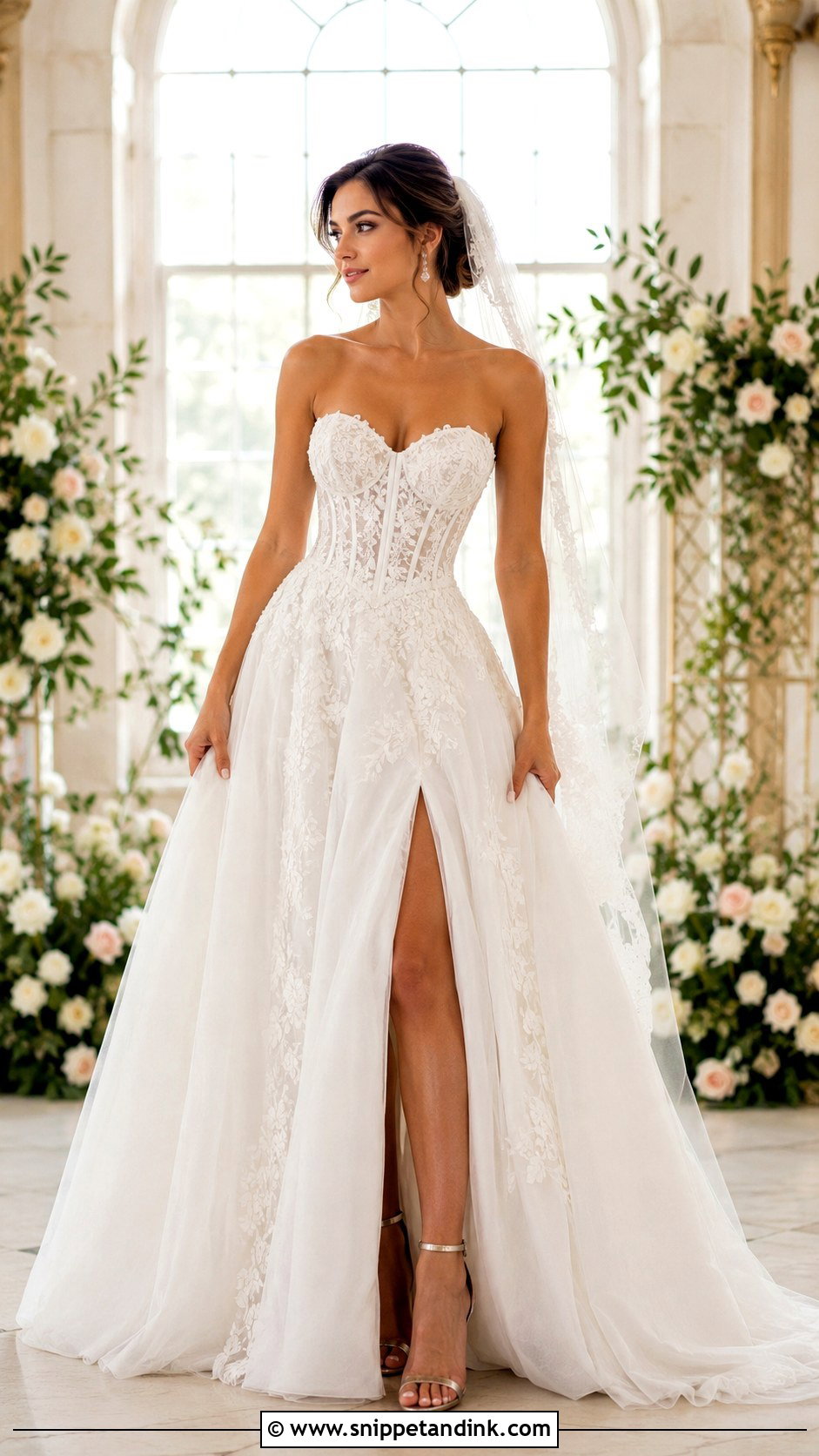 Corset Wedding Dress - Snippet and Ink - 30 Stunning Wedding Dresses