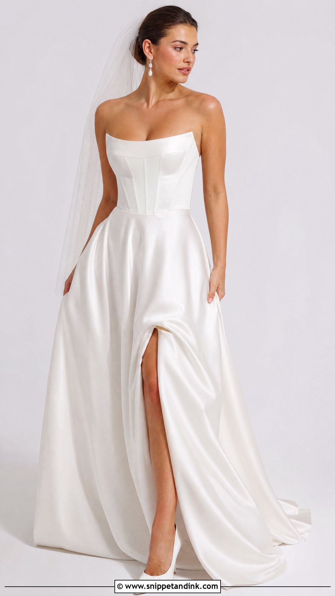 Corset Wedding Dress - Snippet and Ink - 25 Edgy Wedding Dress Ideas