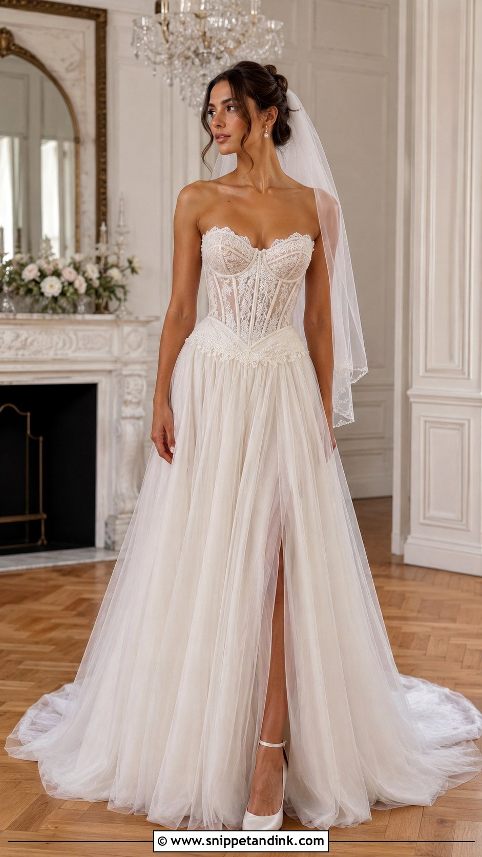 Corset Wedding Dress - Snippet and Ink - 25 Modern Vintage Wedding Dress Ideas