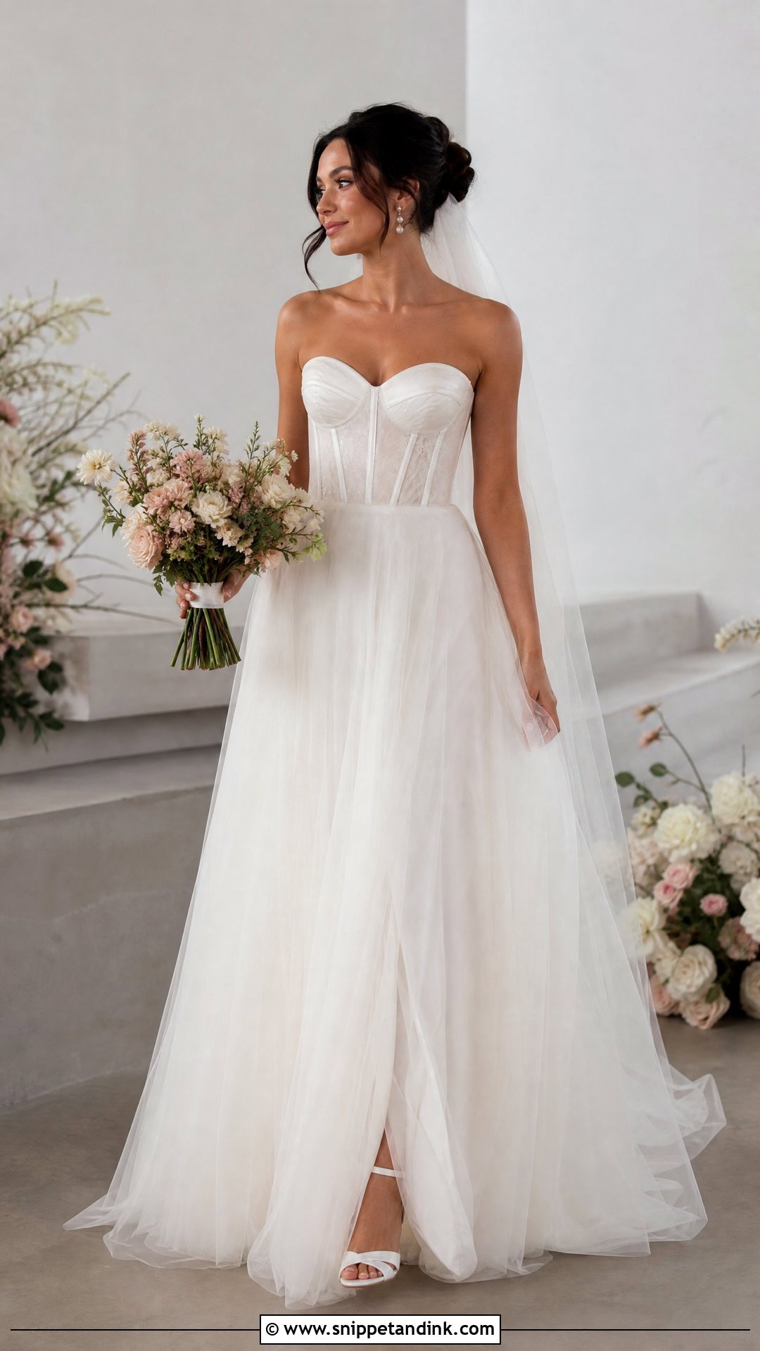 Corset Wedding Dress - Snippet and Ink - 25 Wedding Dresses for Women