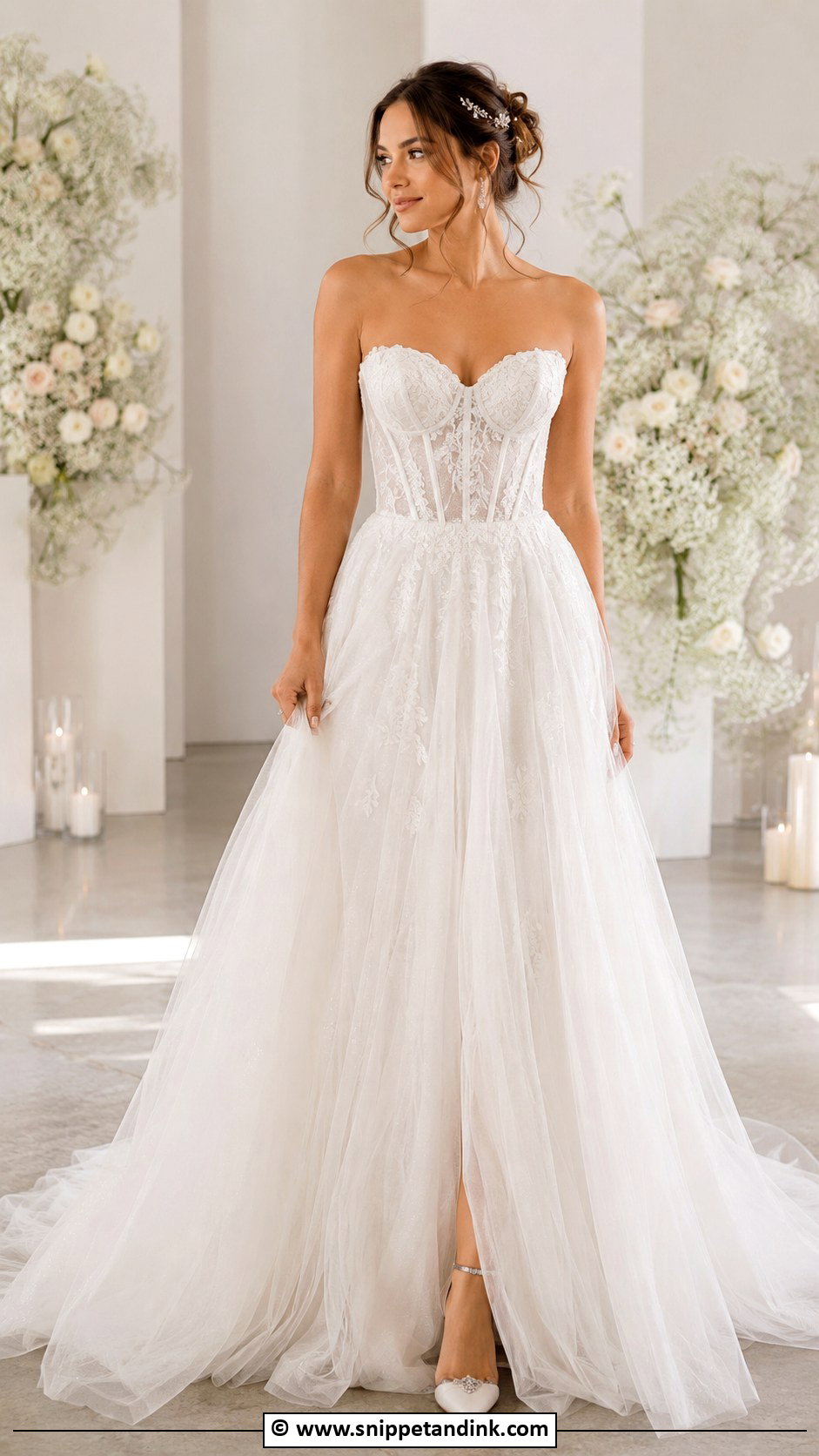 Corset Wedding Dress - Snippet and Ink - 25 Trending Wedding Dresses