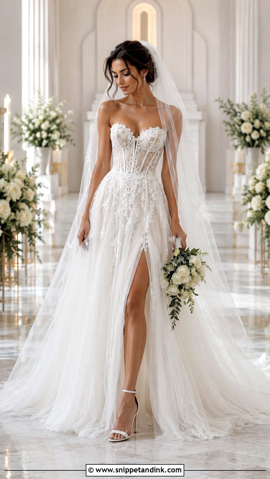 Corset Wedding Dress - Snippet and Ink - 25 Weeding Dressing Woman Bride Ideas