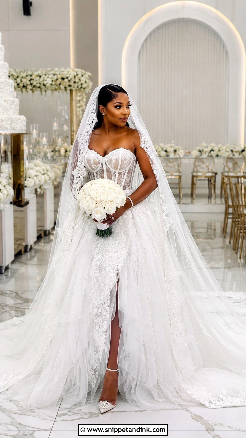 Corset Wedding Dress - Snippet and Ink - 20 Best Lady Wedding Dresses in Nigeria