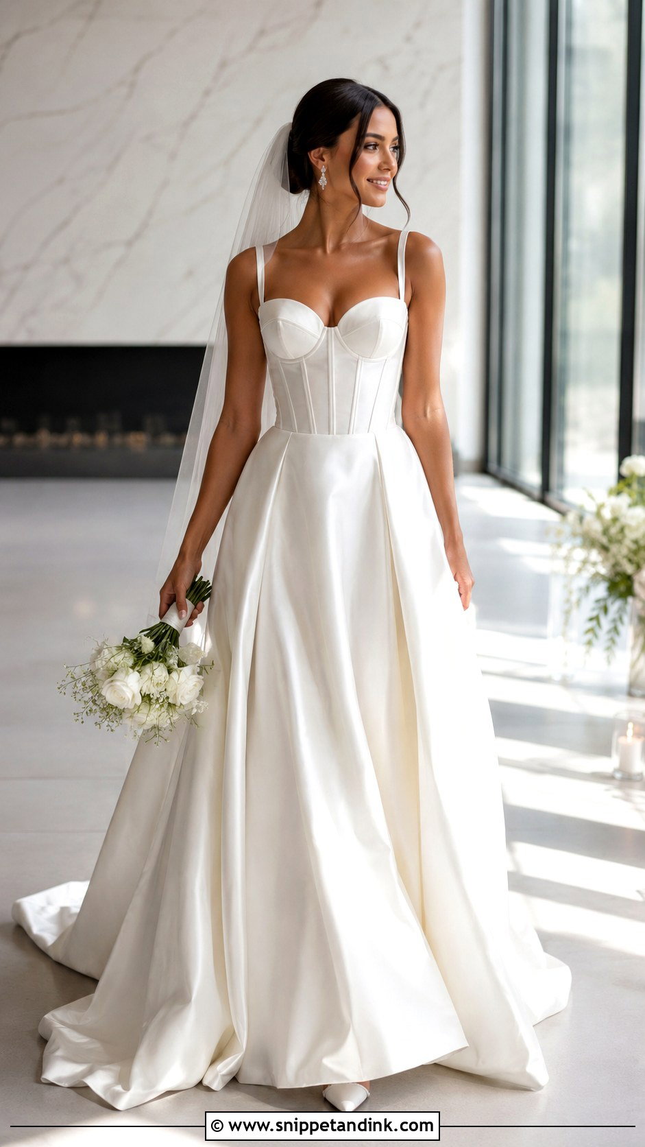 Corset Wedding Dress - Snippet and Ink - 20 Flattering Wedding Dress Ideas