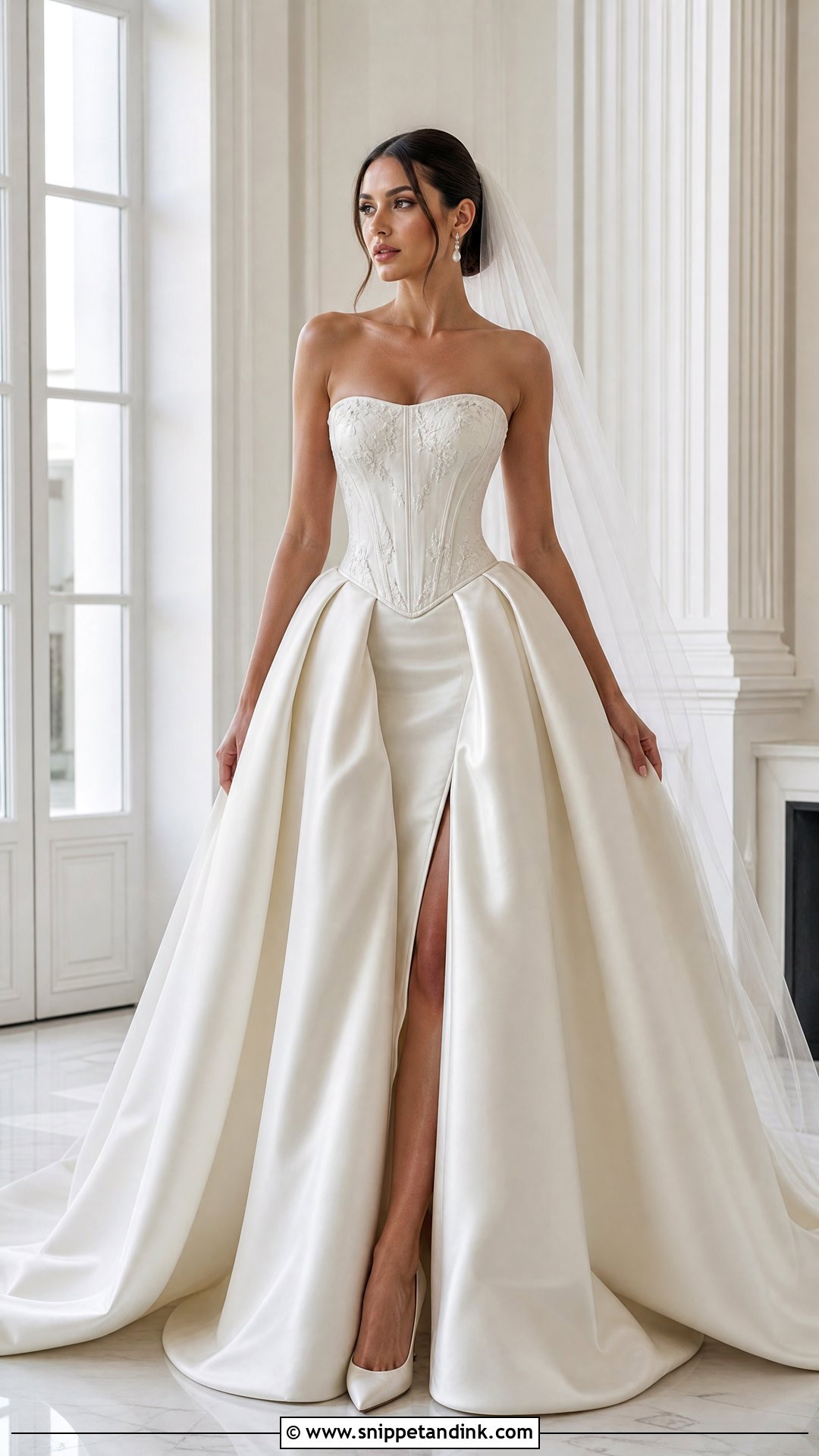 Corset Wedding Dress - Snippet and Ink - 20 Small Bust Wedding Dresses