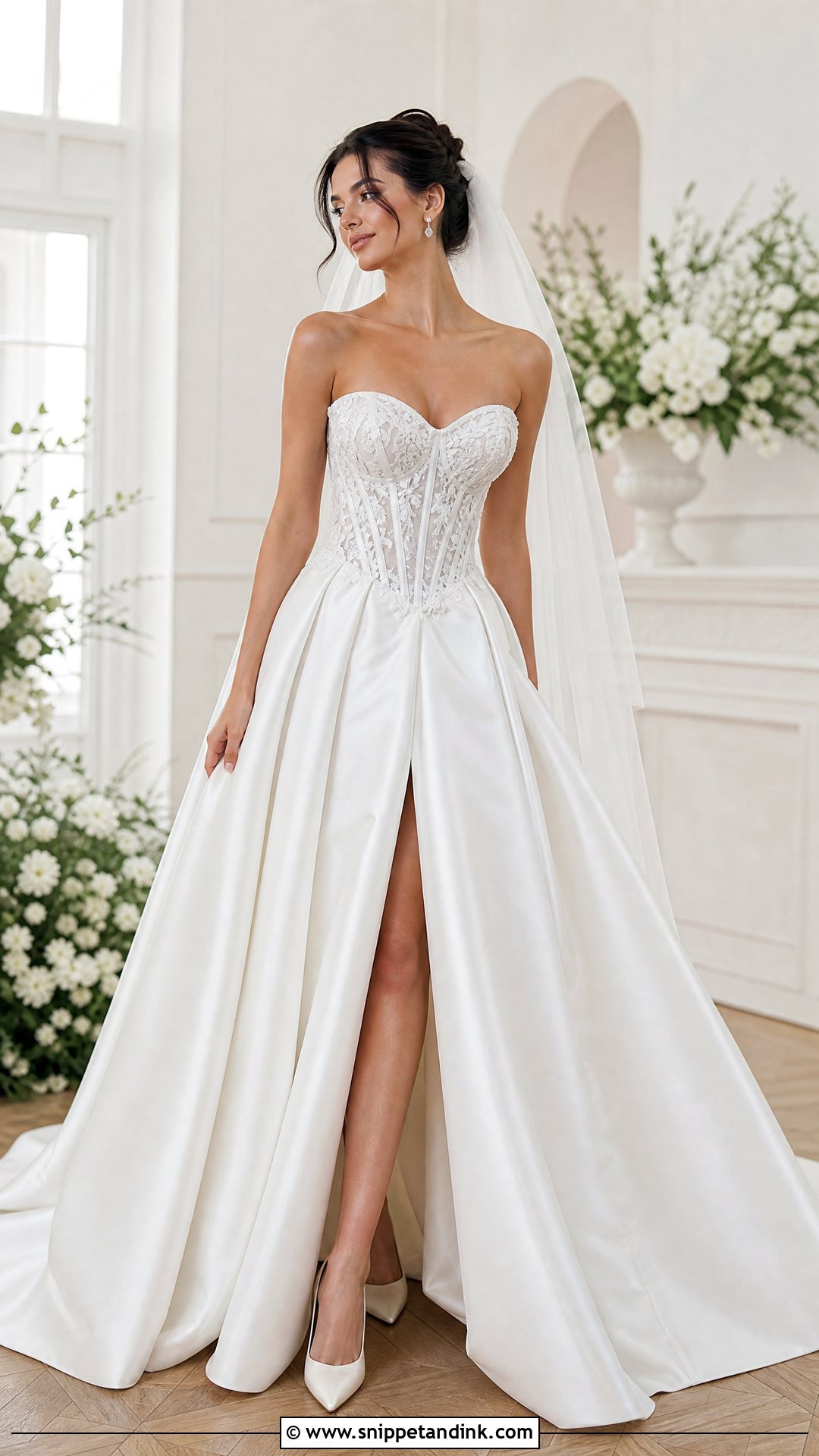 Corset Wedding Dress - Snippet and Ink - 20 Wedding Dresses Photos