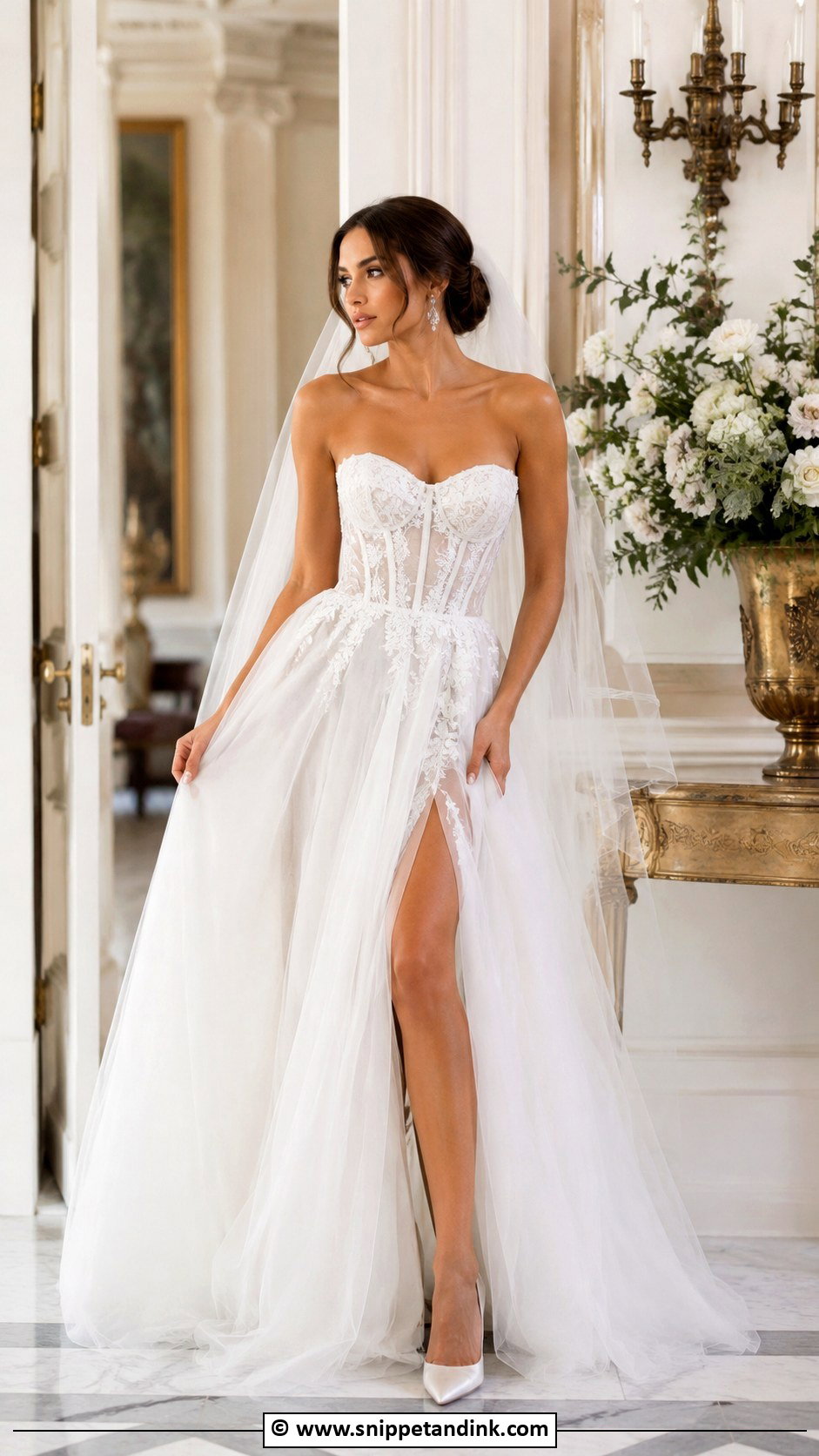 Corset Wedding Dress - Snippet and Ink - 25 Whimsical Wedding Dresses