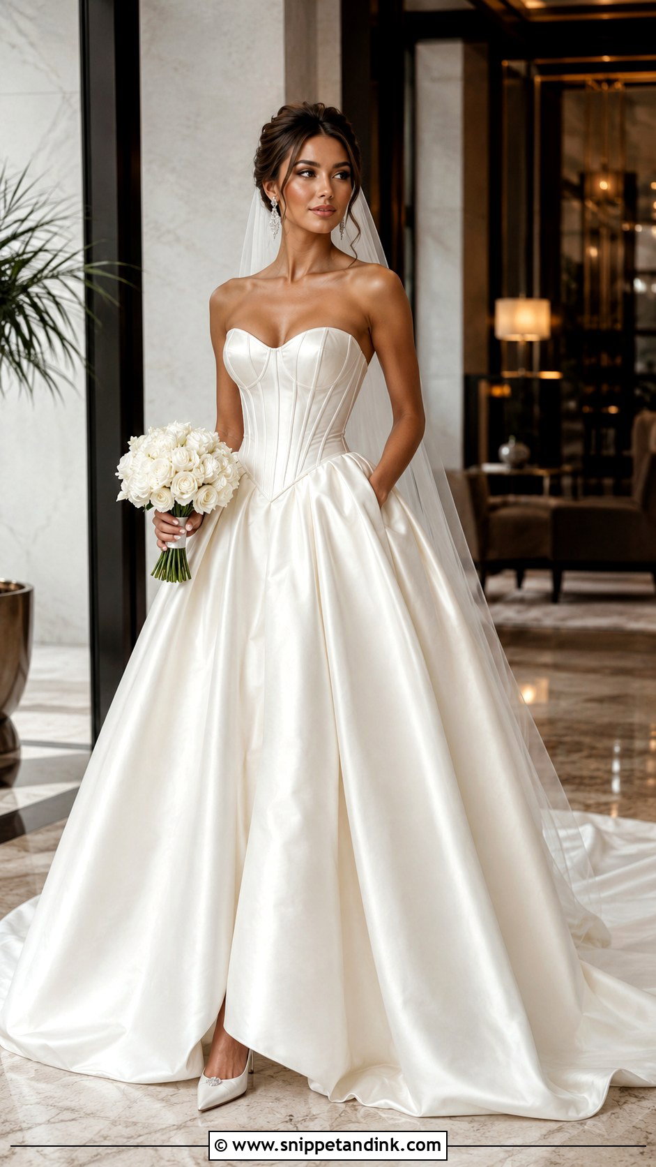 Corset Wedding Dress Ballgown - Snippet and Ink - 20 Elegant Wedding Dress Ballgown Ideas