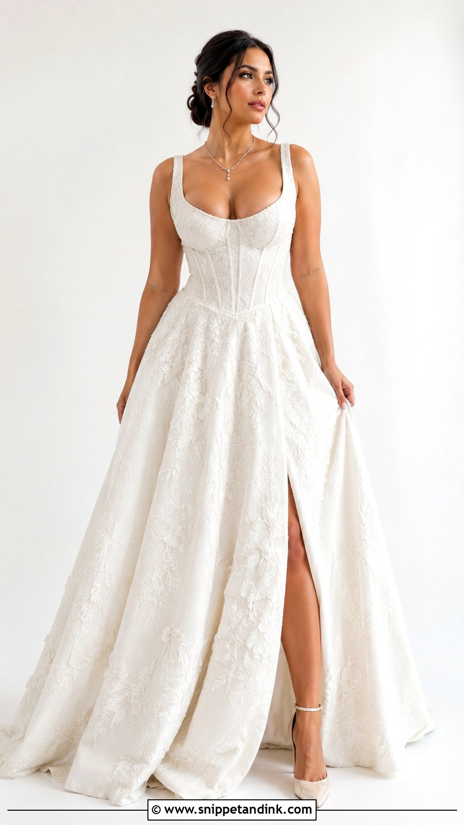 Corset Wedding Dress For Big Bust - Snippet and Ink - 25 Big Bust Wedding Dress Ideas