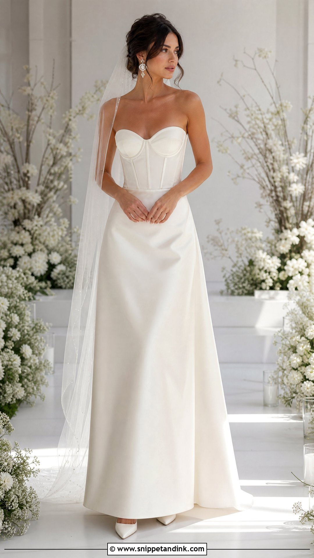 Corset Wedding Dress No Train - Snippet and Ink - 20 Wedding Dress No Train Ideas