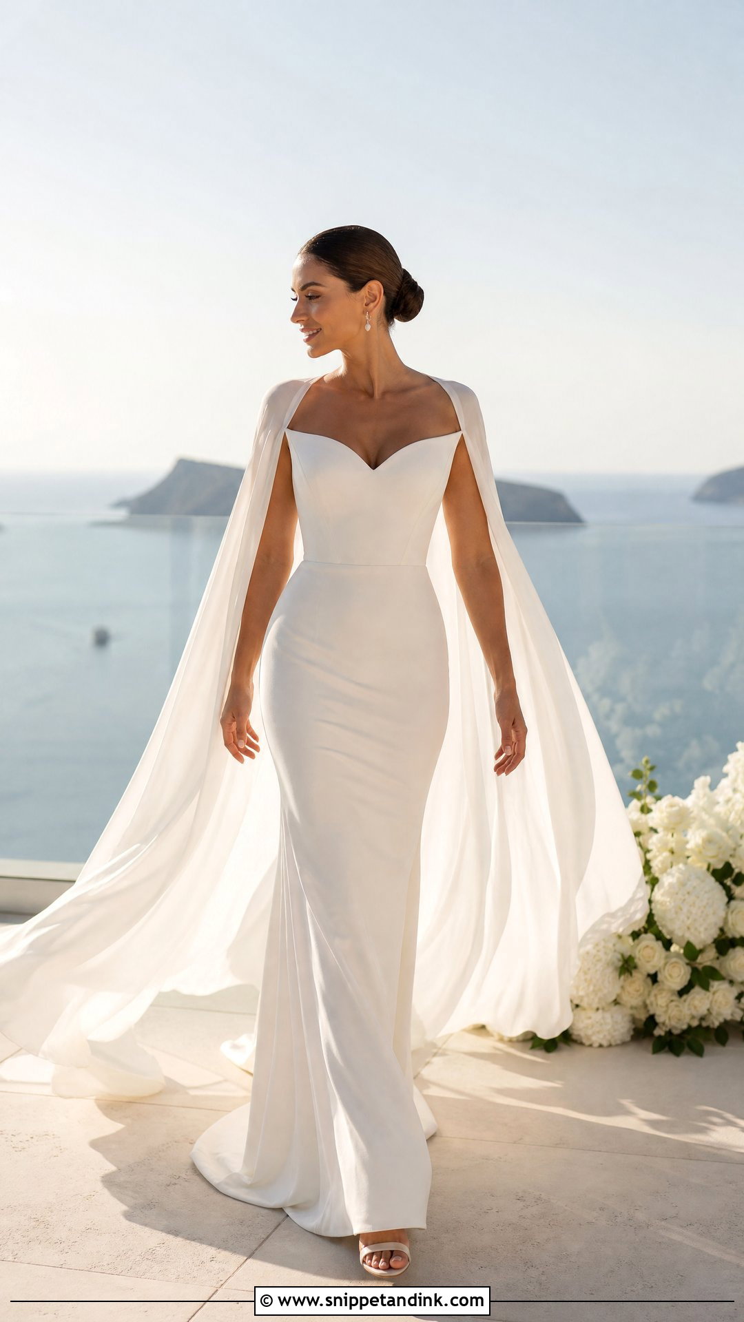 Corset Wedding Dress With Cape - Snippet and Ink - 25 Wedding Corset Ideas