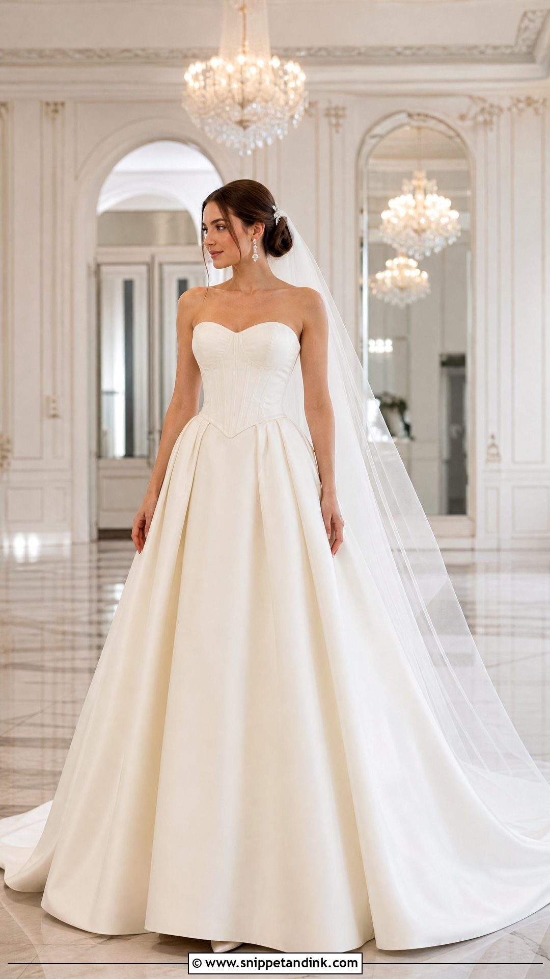 Corset Wedding Dress With Full Skirt - Snippet and Ink - 20 Wedding Dress with Skirt Ideas