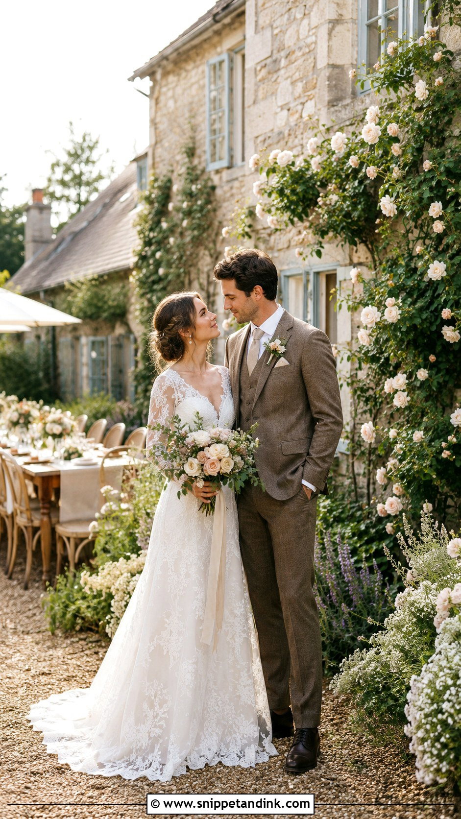 Cottage Core English Countryside Wedding - Snippet and Ink - 20 Cottage Core Wedding Aesthetic Ideas