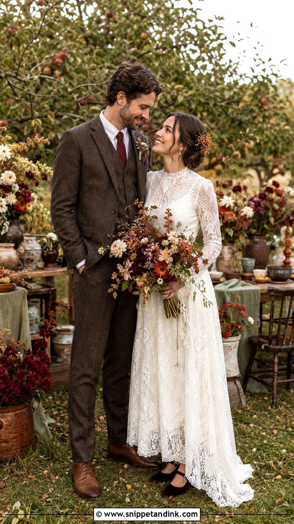 Cottage Core Fall Harvest Wedding - Snippet and Ink - 20 Cottage Core Wedding Aesthetic Ideas