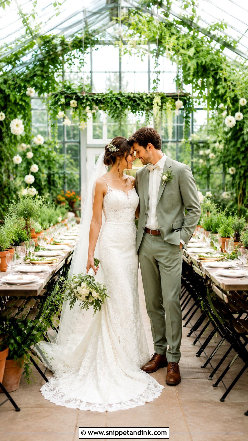 Cottage Core Greenhouse Wedding - Snippet and Ink - 20 Cottage Core Wedding Aesthetic Ideas