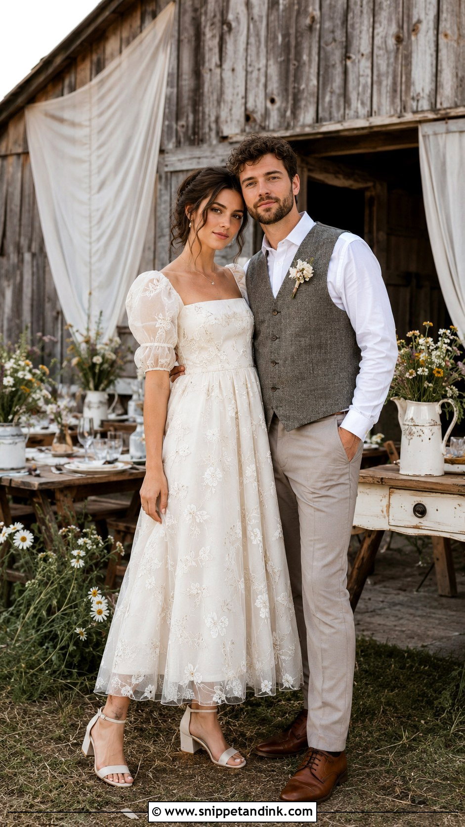 Cottage Core Rustic Barn Wedding - Snippet and Ink - 20 Cottage Core Wedding Aesthetic Ideas