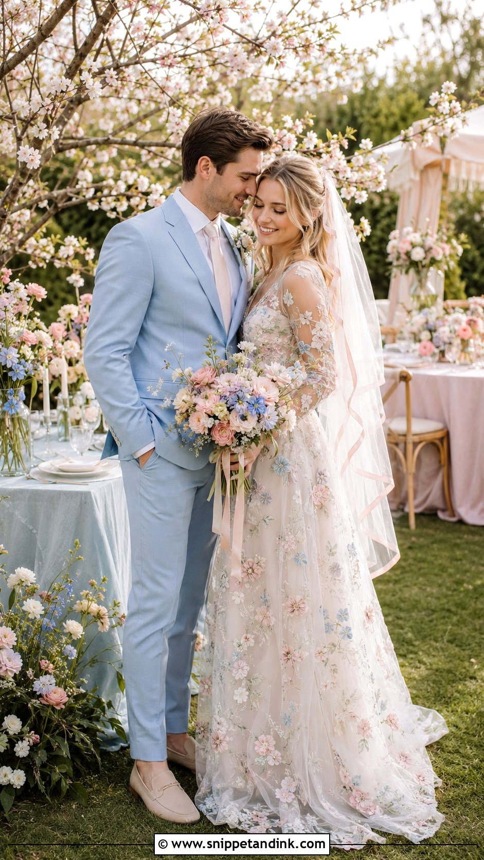 Cottage Core Spring Pastel Wedding - Snippet and Ink - 20 Cottage Core Wedding Aesthetic Ideas