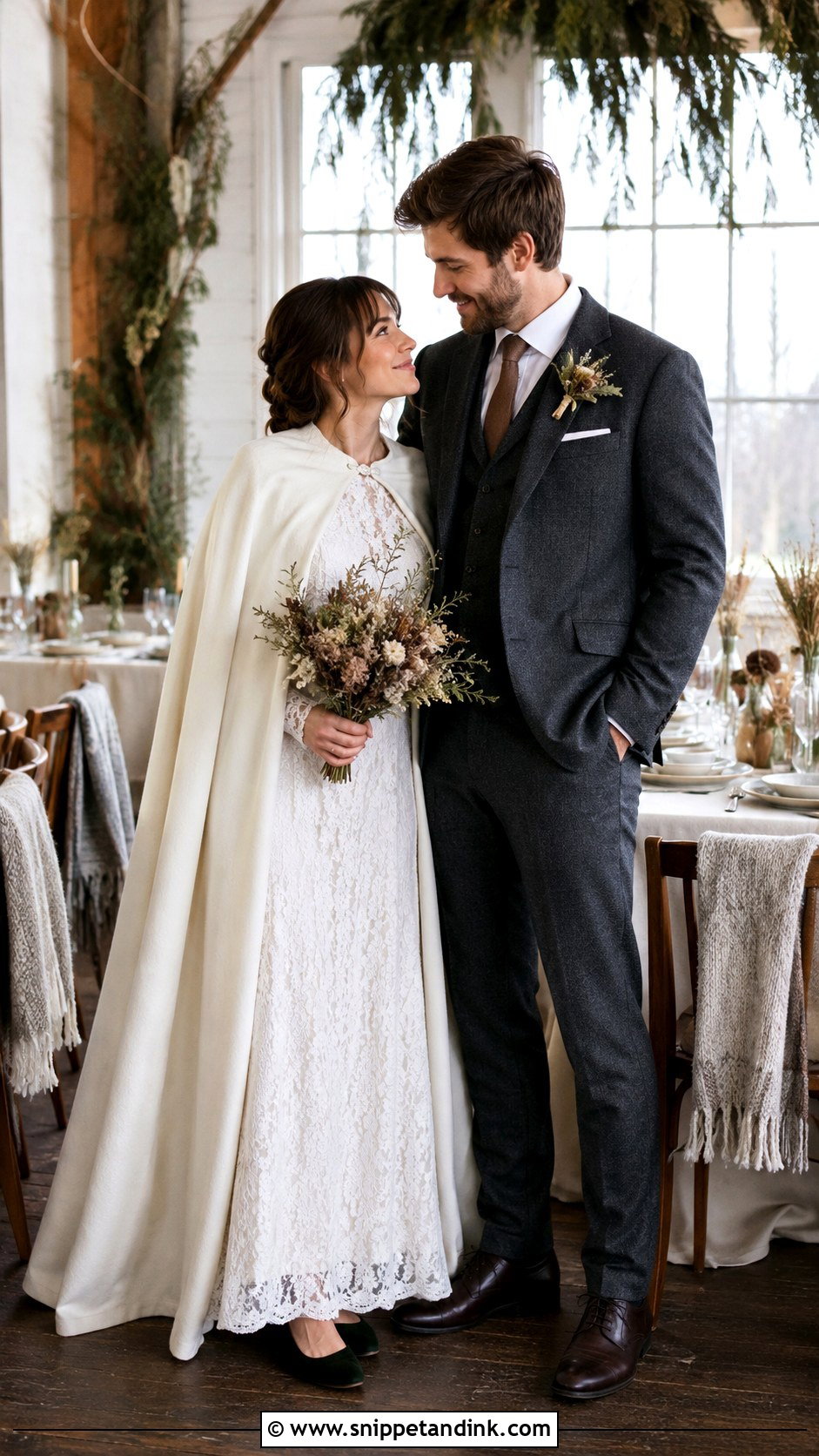Cottage Core Winter Wedding - Snippet and Ink - 20 Cottage Core Wedding Aesthetic Ideas