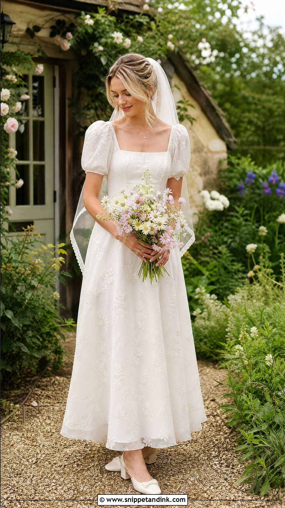 Cottagecore Wedding Dress - Snippet and Ink - 20 Wedding Dress Theme Ideas