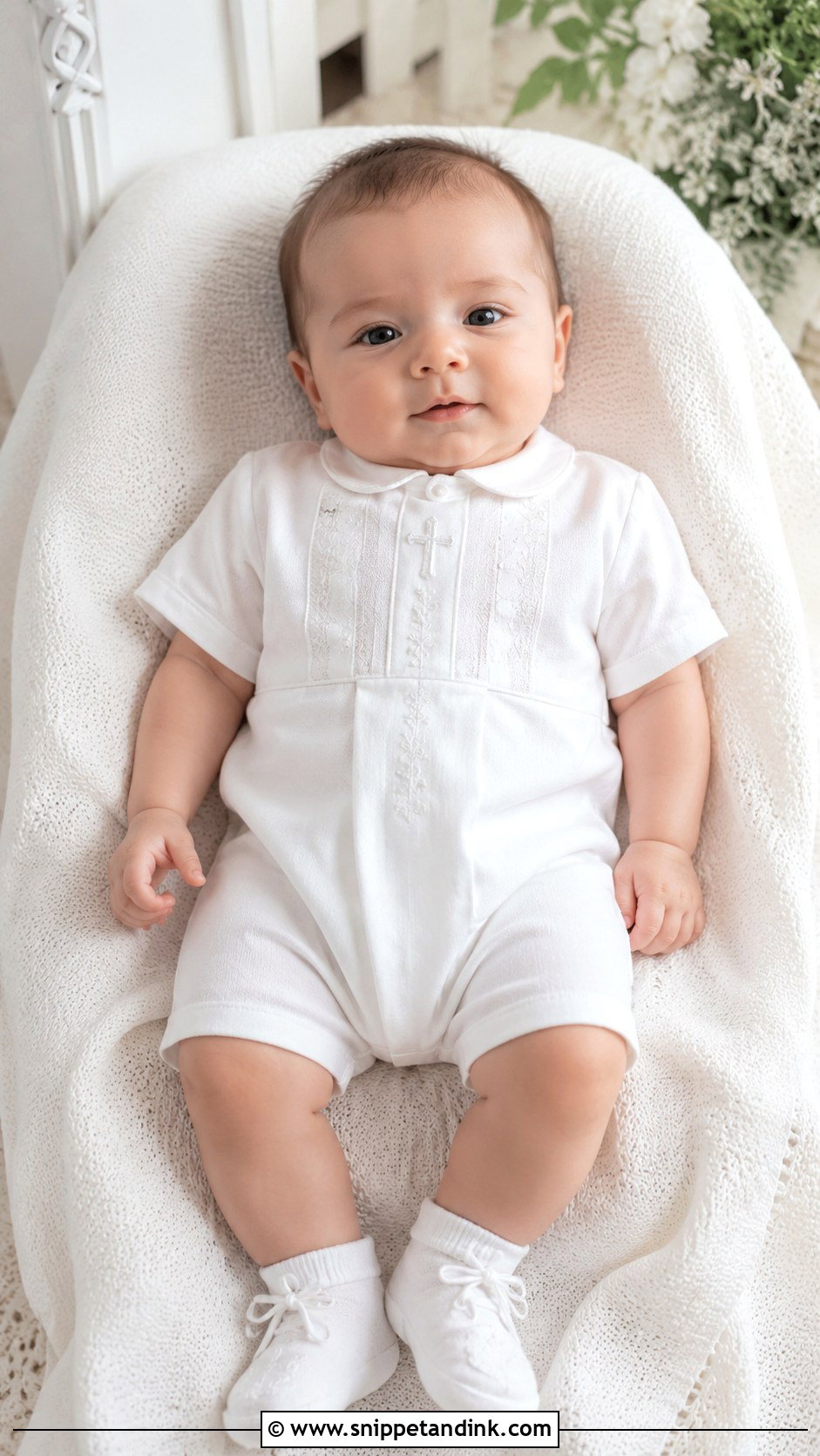 Cotton Baby Boy Baptism Outfit - Snippet and Ink - 25 Boy Baptism Outfit Ideas