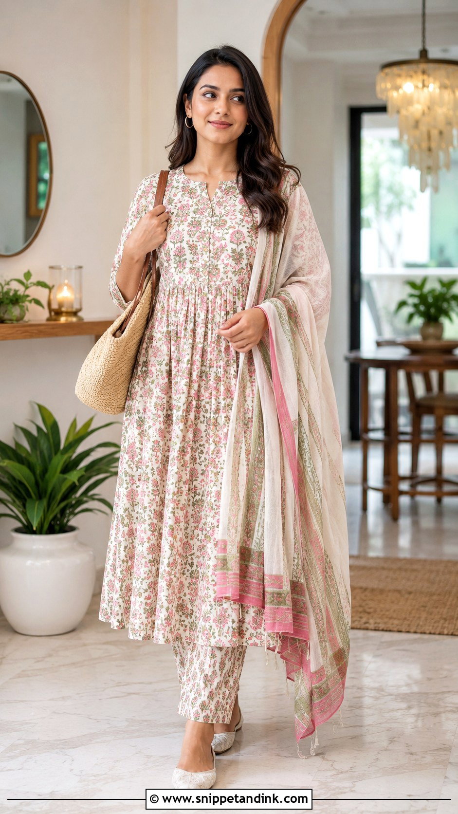 Cotton Kaliyan Wala Frock Suit For Daily Wear - Snippet and Ink - 25 Kaliyan Wala Frock Suit Ideas