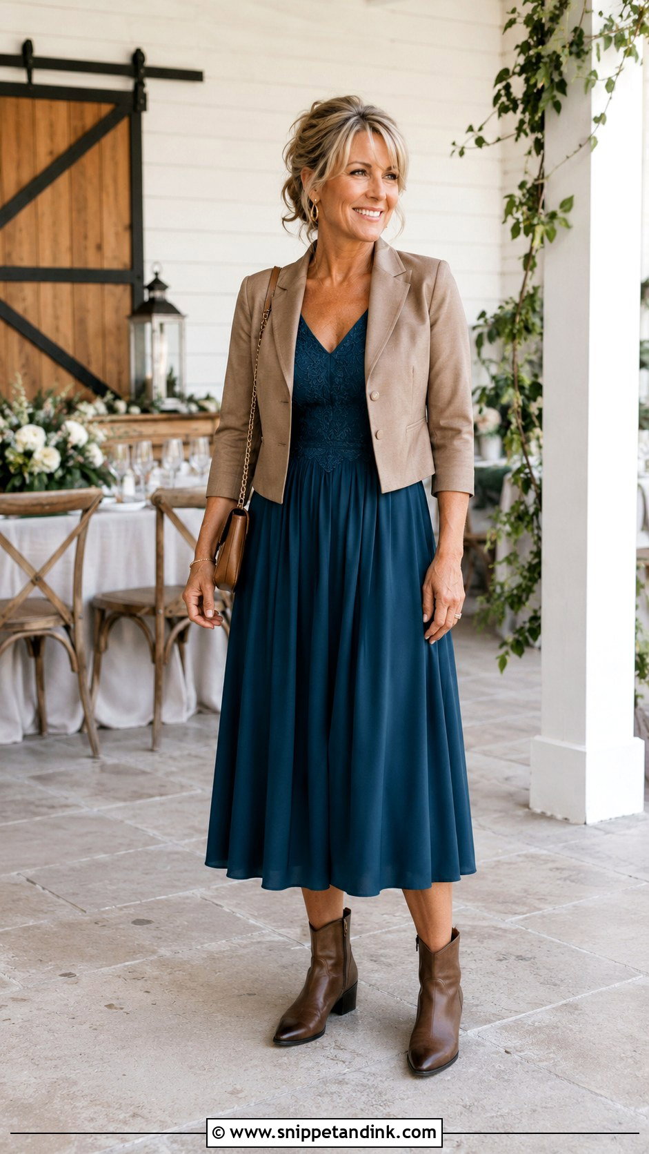 Country Wedding Outfit For Women Over 50 - Snippet and Ink - 20 Country Wedding Outfit Ideas