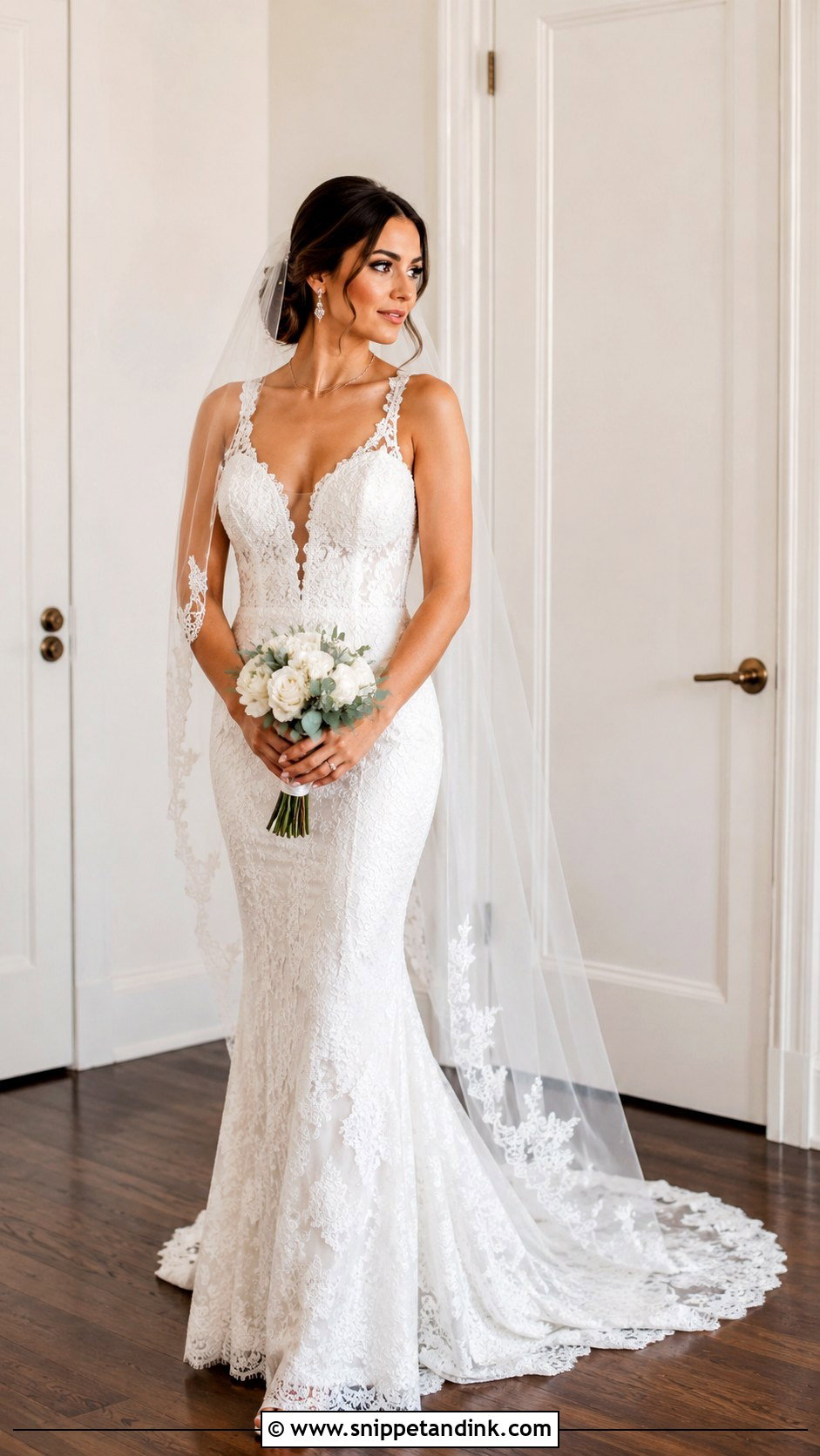 Court Train Wedding Dress - Snippet and Ink - 25 Wedding Dress Train Ideas