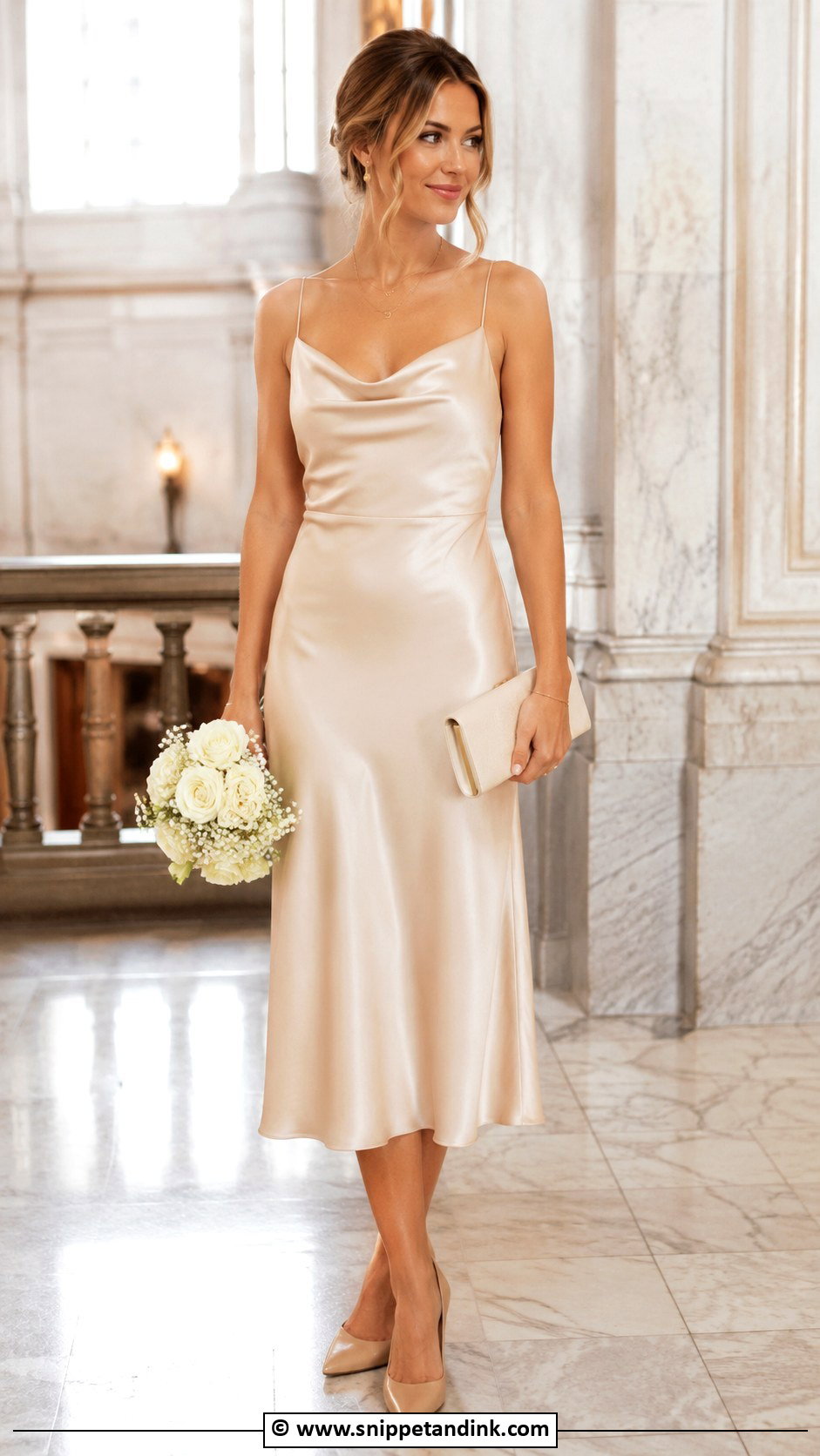 Court Wedding Champagne Outfit - Snippet and Ink - 30 Court Wedding Outfit Ideas