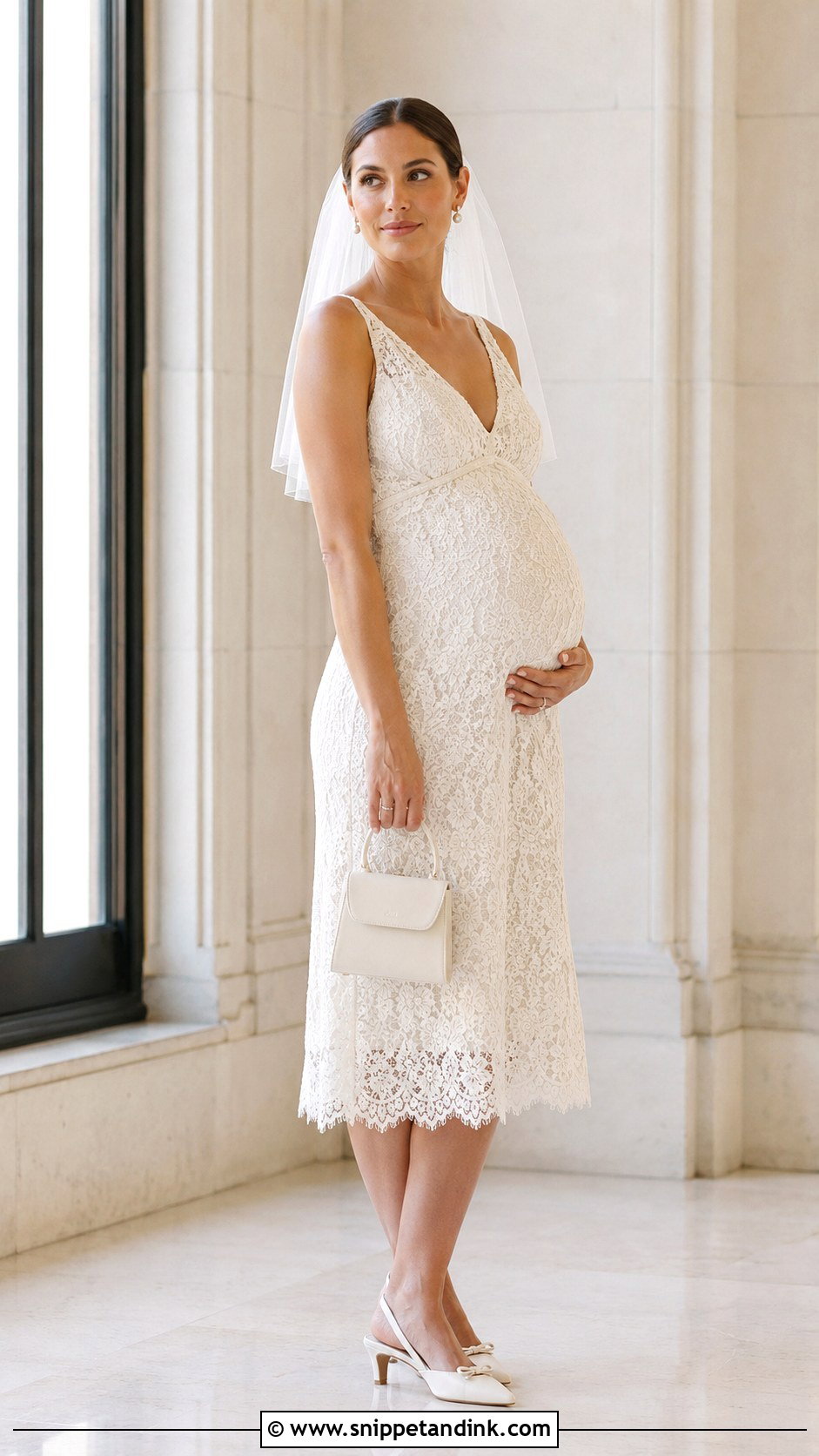 Courthouse Pregnancy Wedding Dress - Snippet and Ink - 30 Pregnancy Wedding Dress Ideas