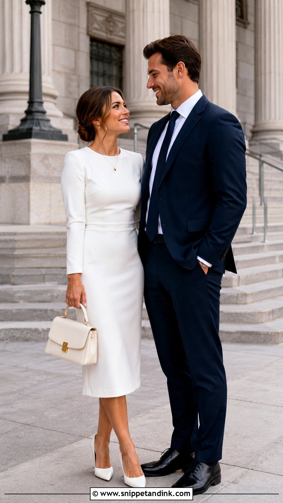 Courthouse Second Wedding With Dinner - Snippet and Ink - 20 2nd Marriage Ideas