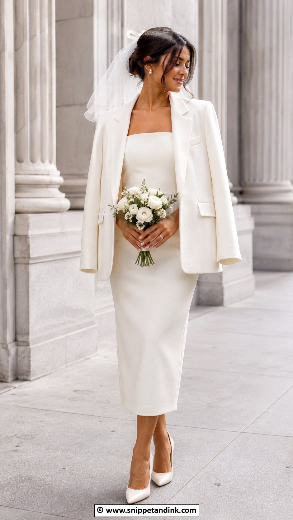 Courthouse Wedding Dress - Snippet and Ink - 30 Wedding Dress Inspiration Ideas
