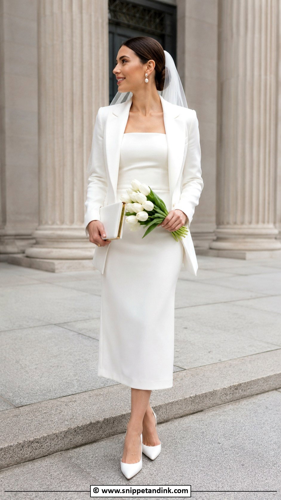 Courthouse Wedding Dress - Snippet and Ink - 30 Wedding Dress Inspo Ideas