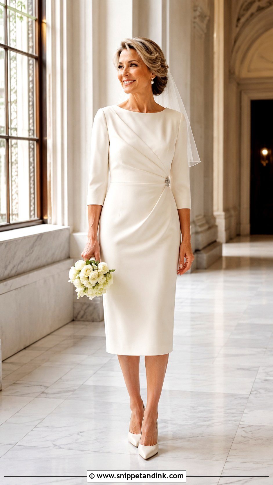 Courthouse Wedding Dress For Women Over 50 - Snippet and Ink - 25 Over 50 Wedding Dress Ideas