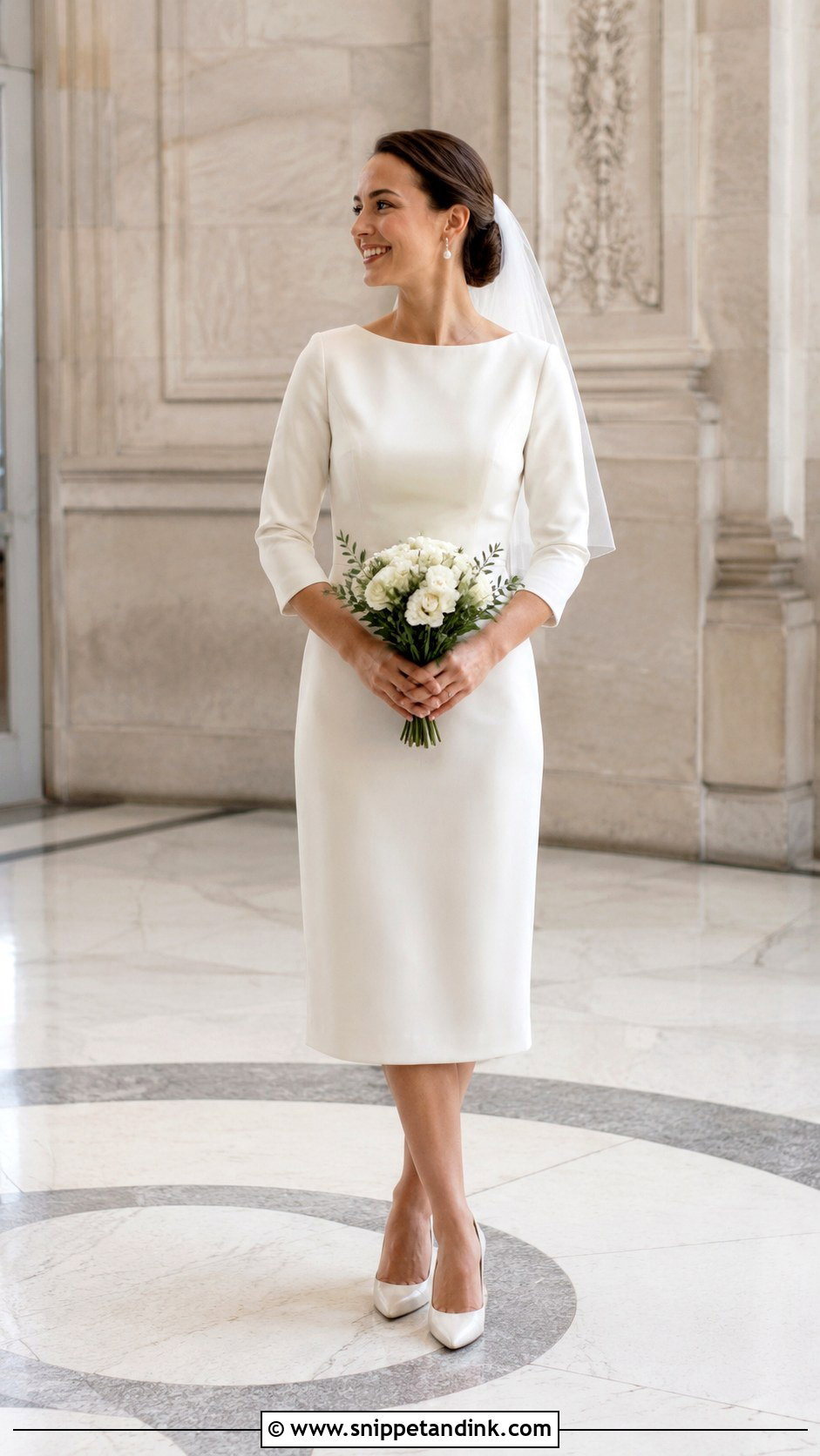 Courthouse Wedding Dress With Sleeves - Snippet and Ink - 30 Simple Wedding Dress with Sleeves